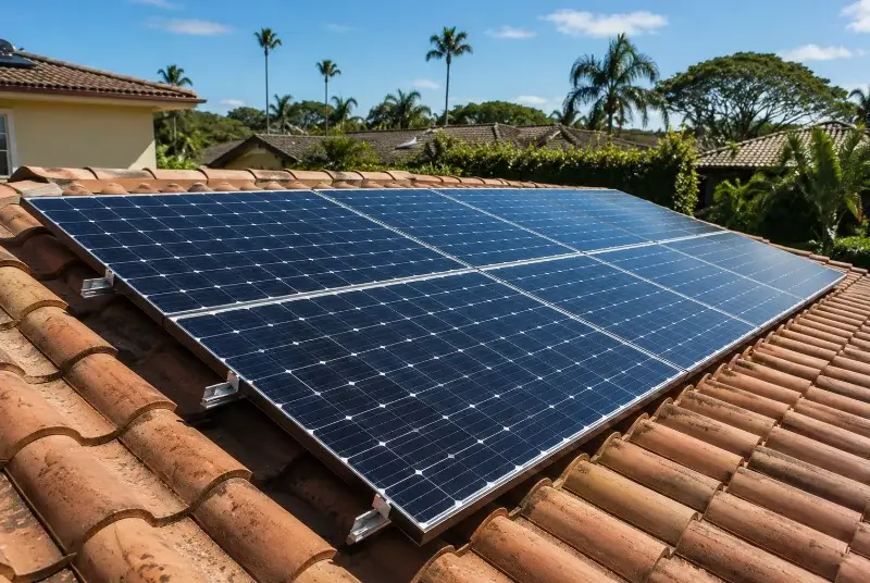 Installation de panneaux solaires à Pechs-de-l'Espérance